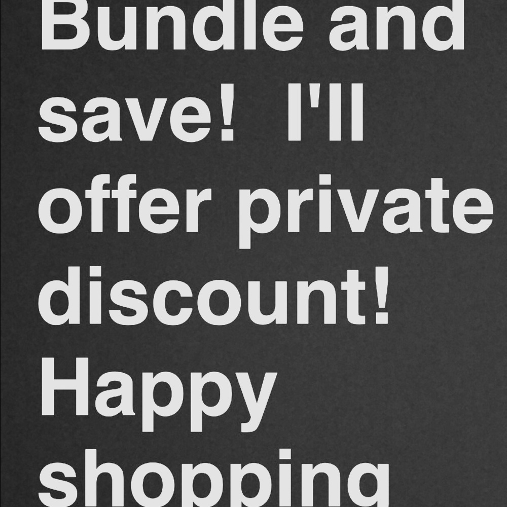 Bundle and save. Please let me know your likes!
